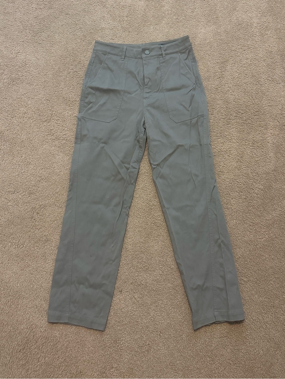 G/FORE Olive Green Twill Pants